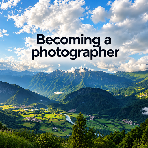 Becoming a photographer