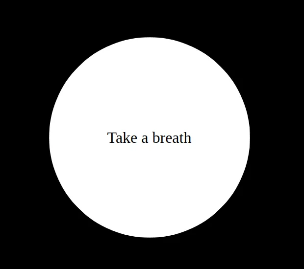 The most basic circle