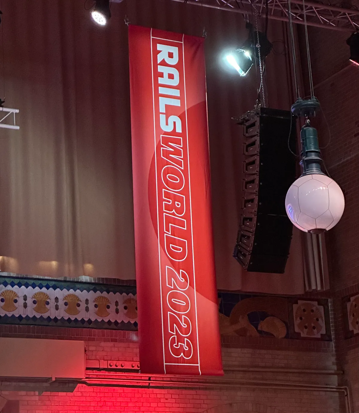 Rails World banner