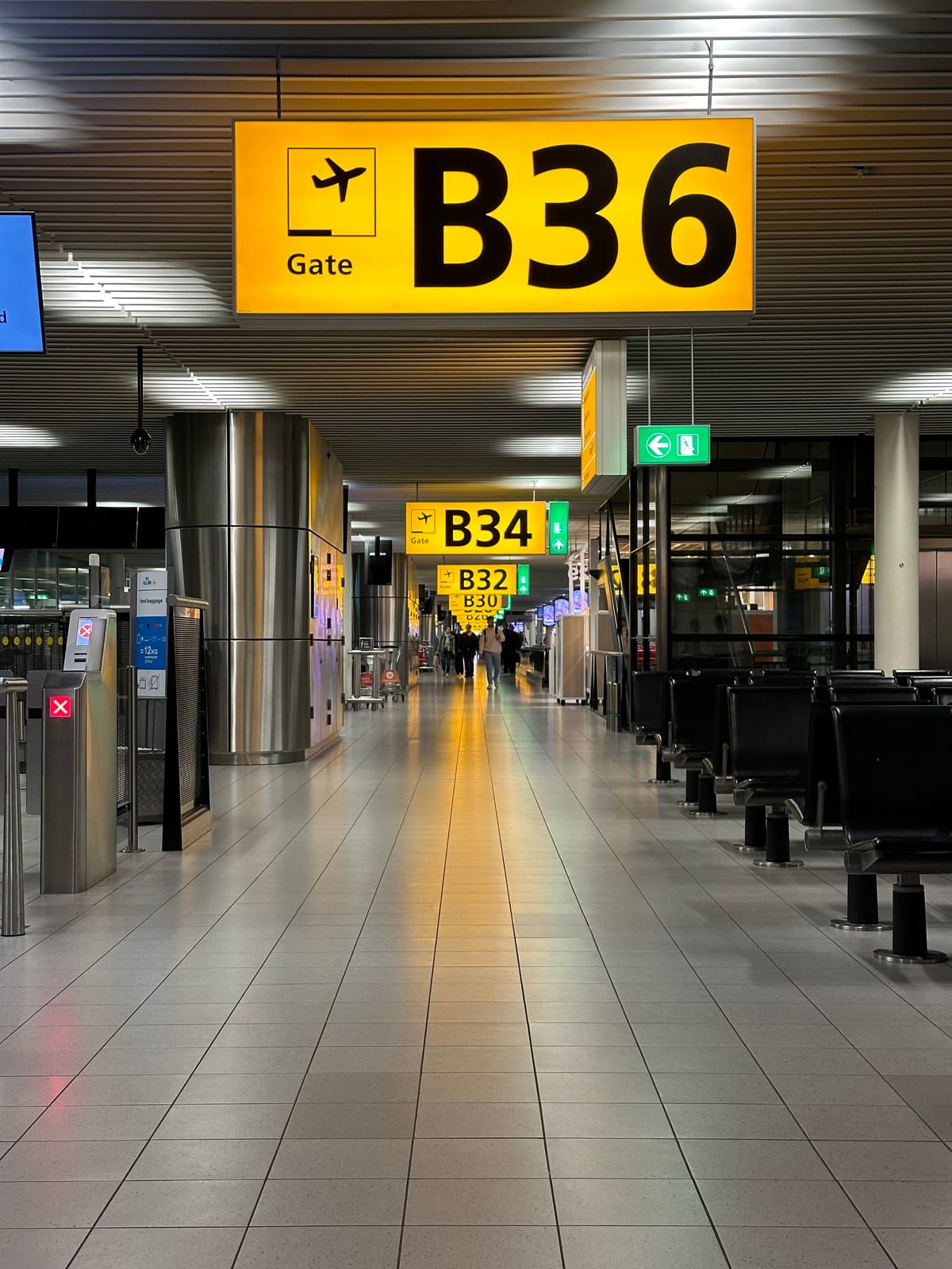 Terminal B36 at Schiphol Airport
