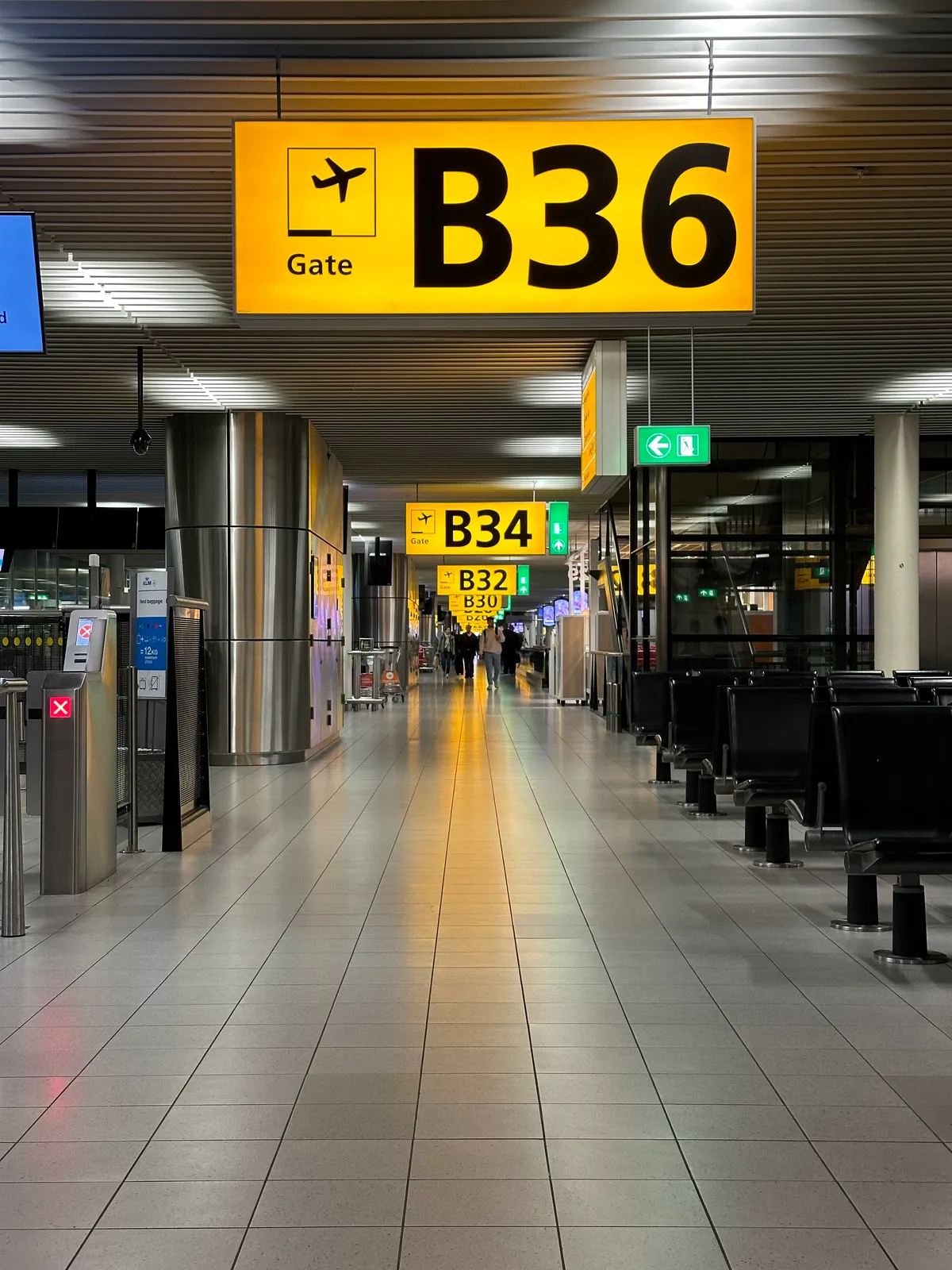 Terminal B36 at Schiphol Airport