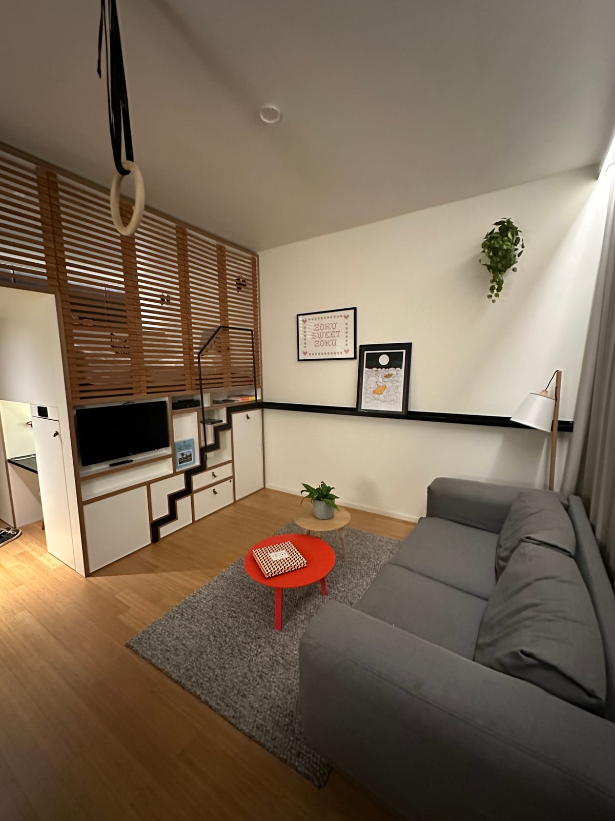 My room in the Zoku Hotel Amsterdam