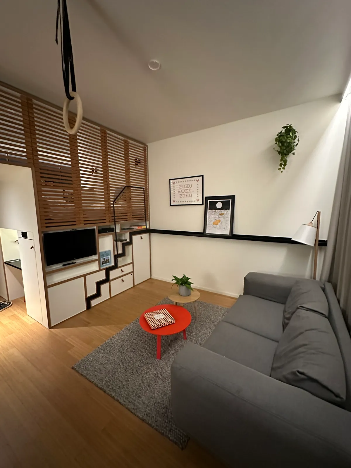 My room in the Zoku Hotel Amsterdam