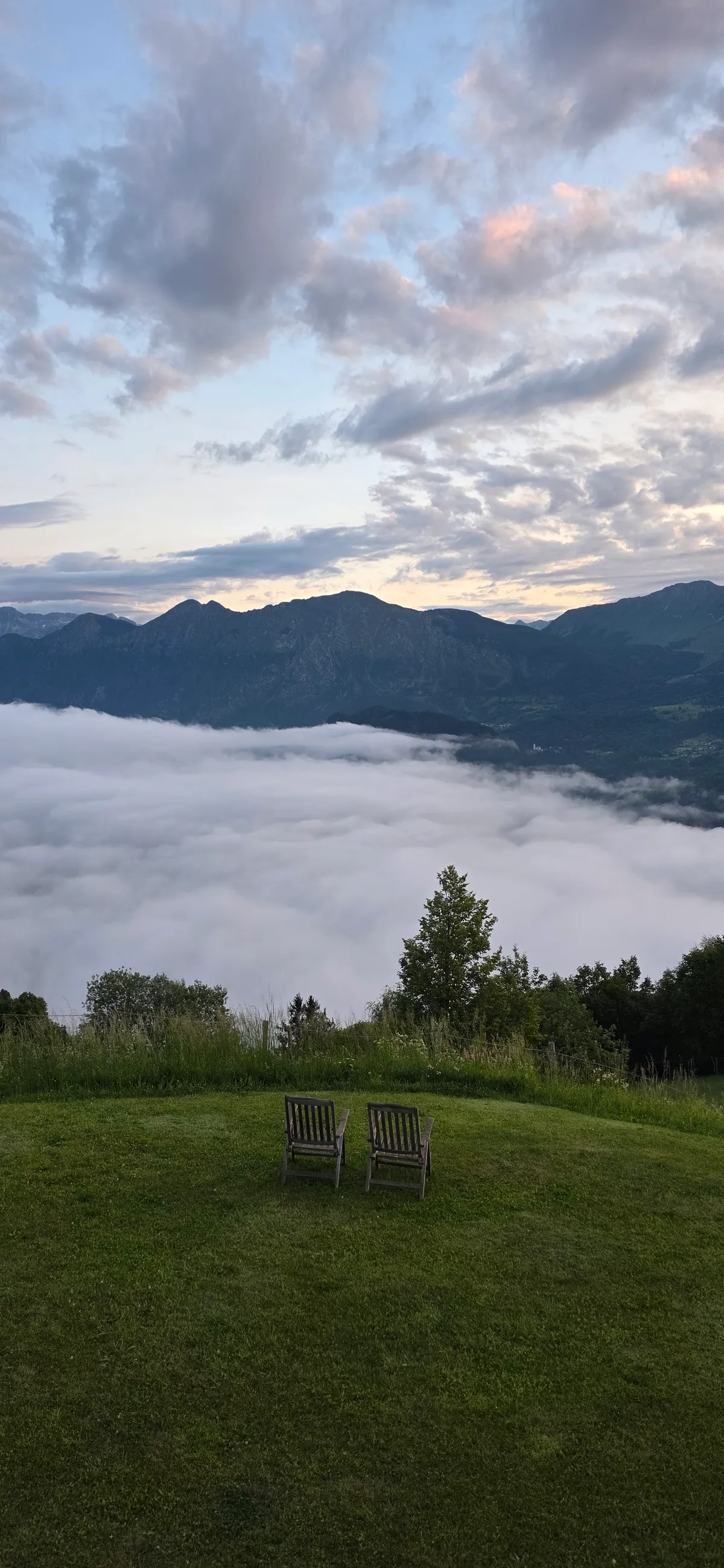 Fog over Soca Valley