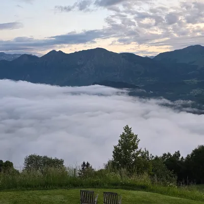 Fog over Soca Valley